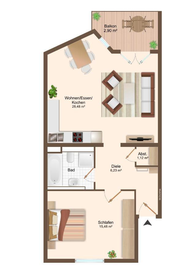 Luxury Luisenthal Apartment โวล์คลิงเงน ภายนอก รูปภาพ